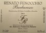 Renato Fenocchio Barbaresco 2011 Front Label
