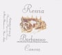 Azienda Agricola Ressia Barbaresco Canova 2010 Front Label