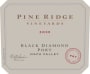 Pine Ridge Black Diamond Port 2010 Front Label