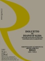 Azienda Agricola Rigo Vini Dolcetto di Diano d'Alba 2013 Front Label