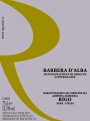 Azienda Agricola Rigo Vini Barbera d'Alba 2013 Front Label