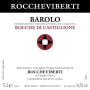 Roccheviberti Barolo Rocche di Castiglione 2009 Front Label