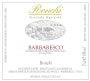 Ronchi Barbaresco 2009 Front Label