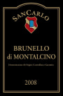 San Carlo Brunello di Montalcino 2008 Front Label