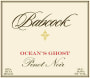 Babcock Ocean's Ghost Pinot Noir 2010 Front Label
