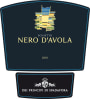 Azienda Agricola Spadafora Francesco Sicilia Schietto Nero d'Avola 2010 Front Label