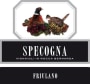 Azienda Agricola Specogna Friulano 2015 Front Label