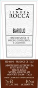 Azienda Agricola Tenuta Rocca Barolo 2010 Front Label