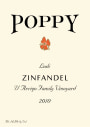 Poppy D'Arrigo Family Vineyard Zinfandel 2010 Front Label