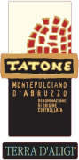 Terra d'Aligi Montepulciano d'Abruzzo Tatone 2011 Front Label