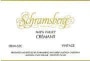 Schramsberg Cremant Demi-Sec 1997 Front Label