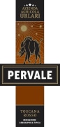 Urlari Toscana Pervale Rosso 2012 Front Label