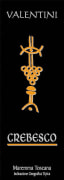 Azienda Agricola Valentini (Tuscany) Maremma Toscana Crebesco 2012 Front Label