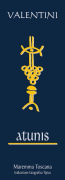 Azienda Agricola Valentini (Tuscany) Maremma Toscana Atunis 2011 Front Label
