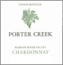Porter Creek Russian River Chardonnay 2012 Front Label