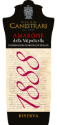 Azienda Agricola Villa Canestrari Amarone della Valpolicella Plenum 1888 Riserva 2008 Front Label