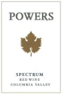 Powers Spectrum Red 2013 Front Label