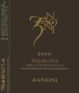Azienda Agricola Zanoni Pietro Amarone della Valpolicella Zovo 2010 Front Label
