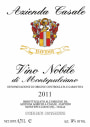 Azienda Casale Daviddi Vino Nobile di Montepulciano 2011 Front Label