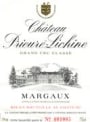 Chateau Prieure-Lichine  1997 Front Label