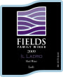 Fields Family Wines Il Ladro 2009 Front Label