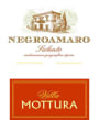 Azienda Mottura Villa Mottura Negroamaro 2013 Front Label
