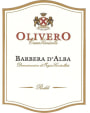 Olivero Mario Barbera d'Alba 2010 Front Label