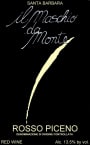 Azienda Santa Barbara Piceno Stefano Antonucci Il Maschio da Monte Rosso 2007 Front Label