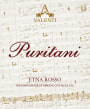 Azienda Valenti Vini Etna Puritani Rosso 2011 Front Label