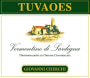 Azienda Vinicola Cherchi S.r.l. Vermentino di Sardegna Tuvaoes 2014 Front Label