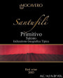 Mocavero Salento Primitivo 2003 Front Label