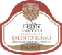 Azienda Vinicola Palama Salento Fregi Barocchi Rosso Negroamaro 2010 Front Label