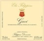 Azienda Vitivinicola Domenico Filippino Gavi 2014 Front Label