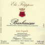 Azienda Vitivinicola Domenico Filippino Barbaresco Sori Capelli 2006 Front Label