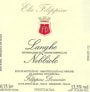 Azienda Vitivinicola Domenico Filippino Langhe Nebbiolo 2013 Front Label