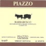 Piazzo Comm. Armando Barbaresco 2012 Front Label