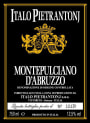 Azienda Vitivinicola Pietrantonj Montepulciano d'Abruzzo Etichetta Nera 2012 Front Label