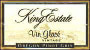 King Estate Eiswein Vin Glace Pinot Gris (375ML half-bottle) 1998 Front Label