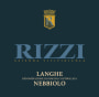 Rizzi Langhe Nebbiolo 2013 Front Label
