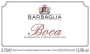 Azienda Vitivinicola Sergio Barbaglia Boca Antico Borgo dei Cavalli 2014 Front Label