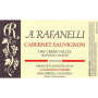 A. Rafanelli Cabernet Sauvignon 2000 Front Label