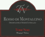 Terre Nere Rosso di Montalcino Campigli Vallone 2013 Front Label