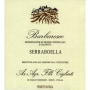 Cigliuti Barbaresco Serraboella 2013 Front Label