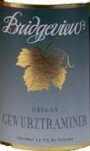 Bridgeview Gewurztraminer 1998 Front Label