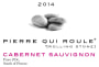 Badet Clement & Cie Pierre Qui Roule Rolling Stone Cabernet Sauvignon 2014 Front Label