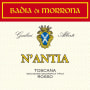 Badia di Morrona Toscana N'Antia 2010 Front Label