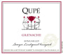 Qupe Sawyer Lindquist Vineyard Grenache 2009 Front Label
