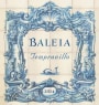 Baleia Wines Tempranillo 2014 Front Label