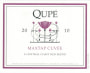 Qupe Maxtap Cuvee Red 2010 Front Label