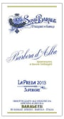 Barale Fratelli Barbera d'Alba la Preda Superiore 2013 Front Label